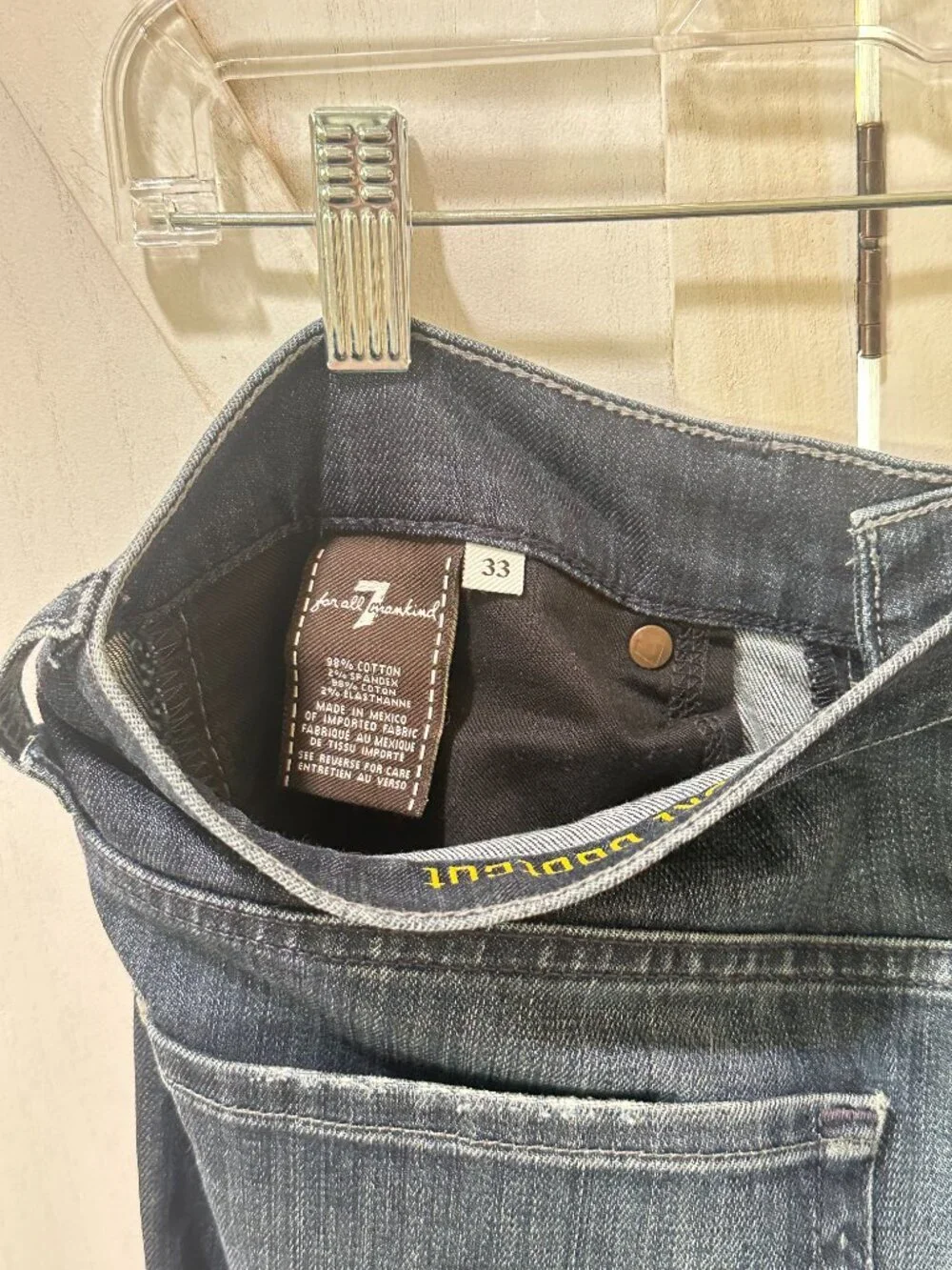 7 For All Mankind Men's 'A' Pocket Bootcut Jeans